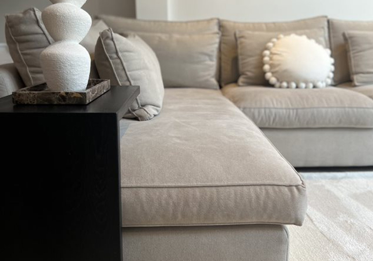 Annabelle beige leefhoek