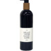 Handzeep zwarte fles met tekst Hello there handsome geur vijg