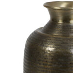 Antiek bronzen vaas structuur details