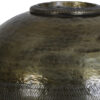 Details ronde bolvaas antiek brons