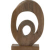 Donkerbruin hout