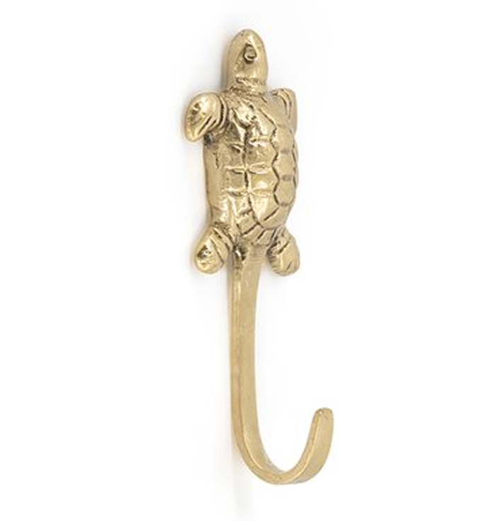 Haak mini schildpad goud