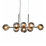 Hanglamp glas rond