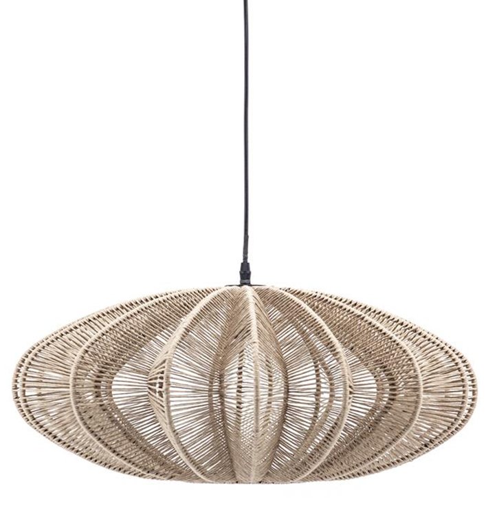 Hanglamp naturel touw