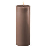 Led kaars Mocca