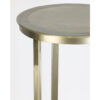 Metaal goud rond zuil