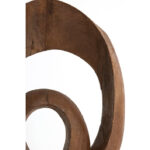 Bruin ornament van hout