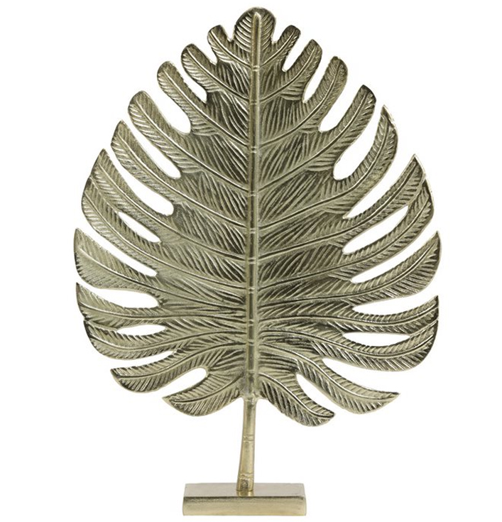 Standaard ornament metaal goud blad