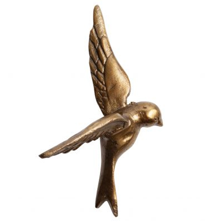 Vogel antiek brons
