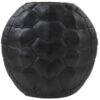 Zwarte schildpad vaas groot