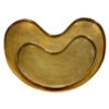 Twee maten brons aluminium dienblad