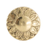 Bloemen kastknop goud Doing Goods