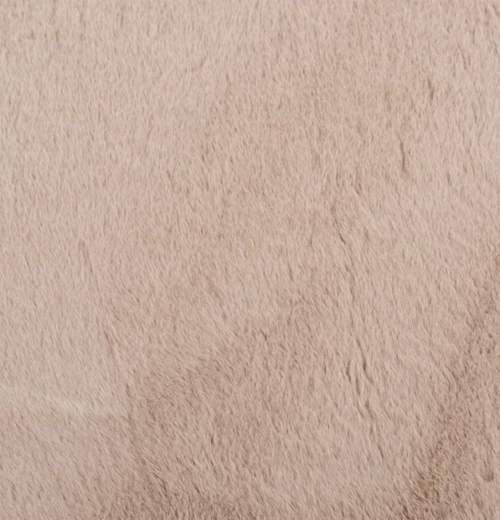 Bruin polyester vloerkleed hoogpolig kleur 13
