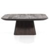 Donker bruin hout salontafel