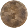 Ronde salontafel patroon goud Richmond