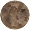 Ronde bijzettafel patroon goud Richmond