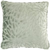 Sierkussen groen patroon polyester