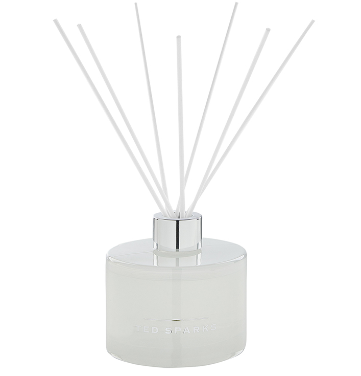 Ted Sparks geurstokjes fresh linen wit