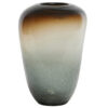 Vaas glas grijs bruin