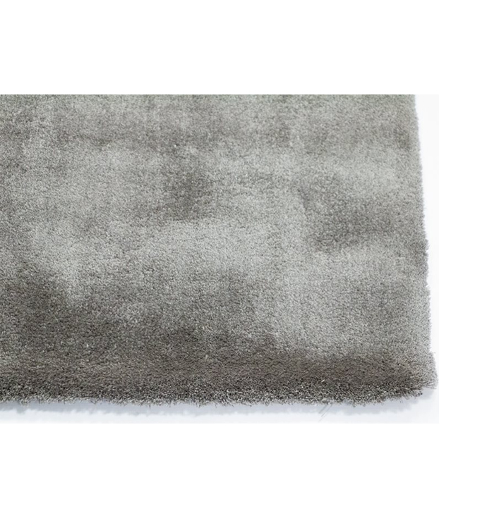 Vloerkleed grijs polyester kleur 23