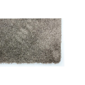 Vloerkleed polyester taupe hoogpolig kleur 80
