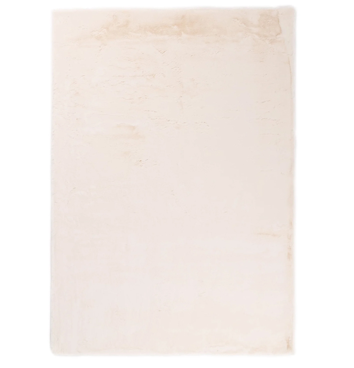 Wit vloerkleed kleur 11 polyester