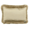 Claudi sierkussen Dafne Gold Fringe Gold rechthoekig