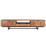 Dressoir tv bruin mangohout