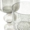 Glas grijs windlicht