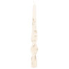 Kaars beige swirl