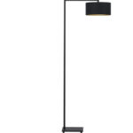 Vloerlamp zwart