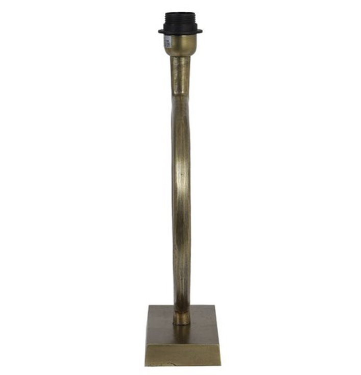 Antiek brons metalen lampvoet