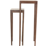 Bruin houten zuil