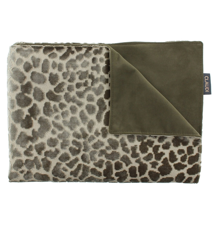 Claudi Plaid Simala Sand beige taupe bruin