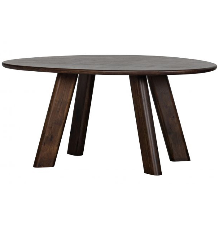 Eettafel mangohout bruin