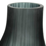 Glas grijzen vaas