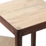 Hout bruinen zuil set