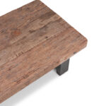 Houten salontafel bruin