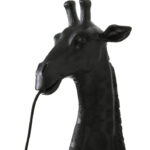 Kunststof wandlamp zwart