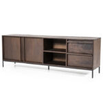 Mangohout bruin dressoir tv