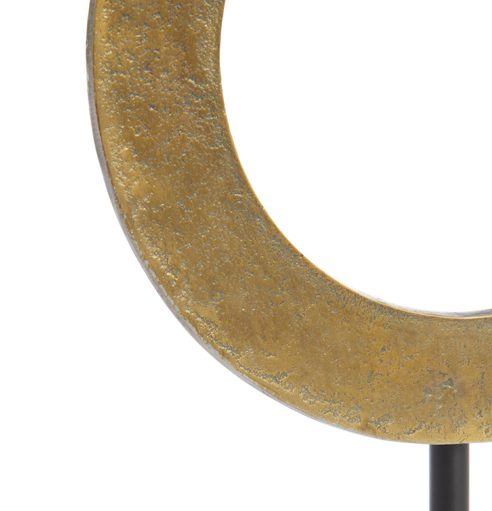 Ornament Cirkel Antiek Brons Detail