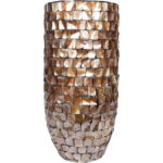 Vaas bronzen schelpen