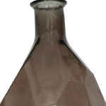 Vaas bruin gerecycled glas organisch
