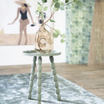 Vaas glas beige
