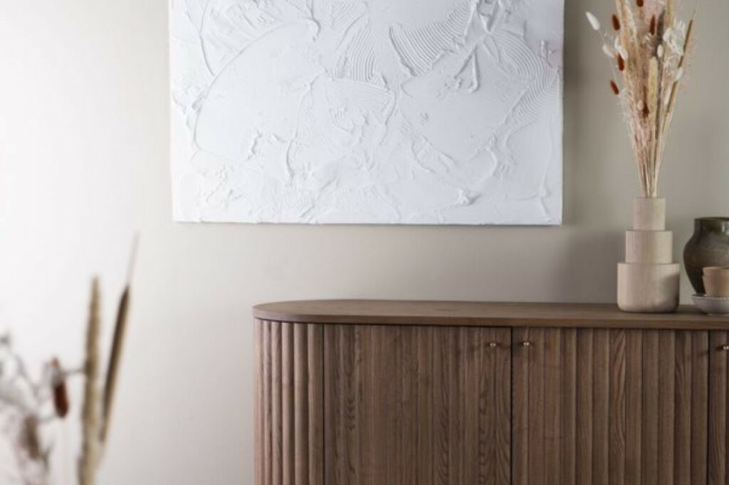 bruine kast scandinavisch interieur
