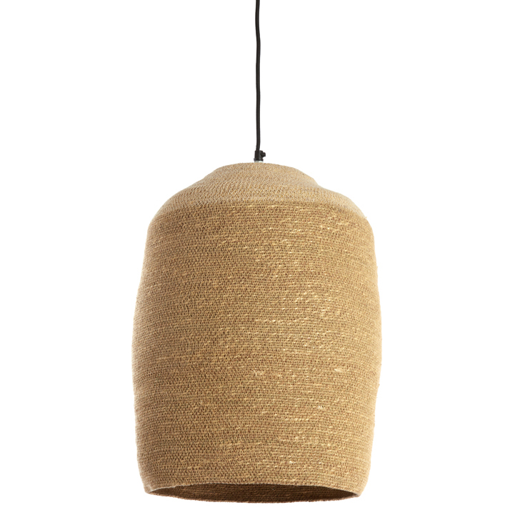 hanglamp zeegras naturel bruin