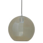 ronde hanglamp metallic glas