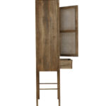 Bruin houten kast