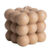 Bubbelkaars vierkant taupe