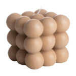 Bubbelkaars vierkant taupe